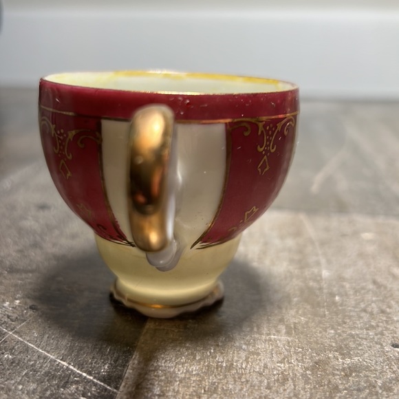 Vintage Small Bone China Tea Cup 22K Gold Trim - Picture 3 of 6